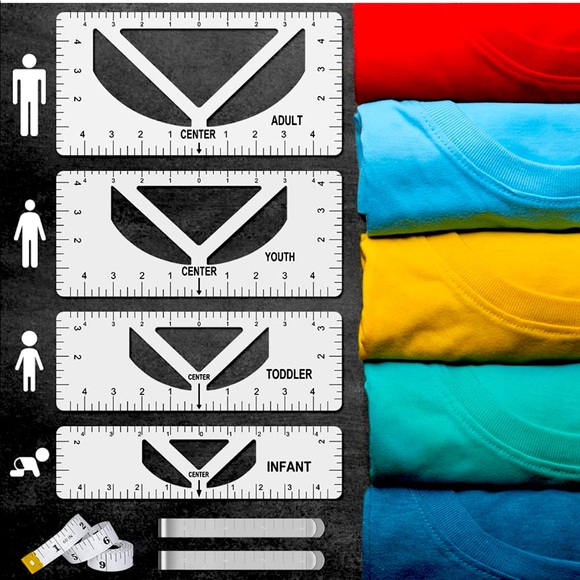 Ruler Guide for Alignment, Tool to Center Designs - Picture 1 of 1
